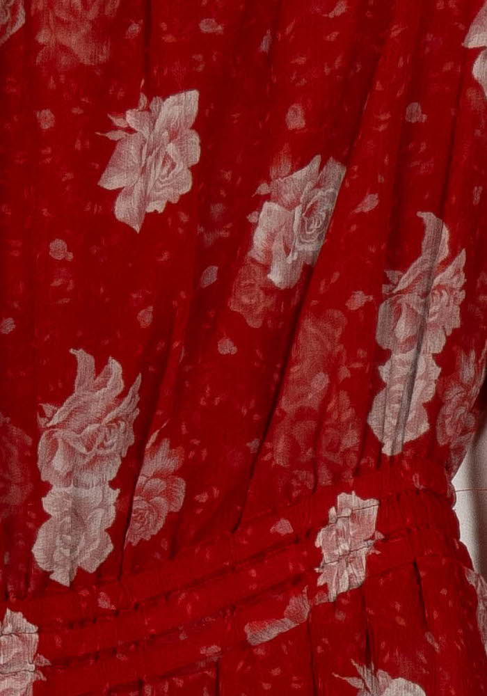 Robe Midi Rouge - Taille S/36 de la marque The Kooples | PARAD124764 - Vendu par Paradigme - Image 3