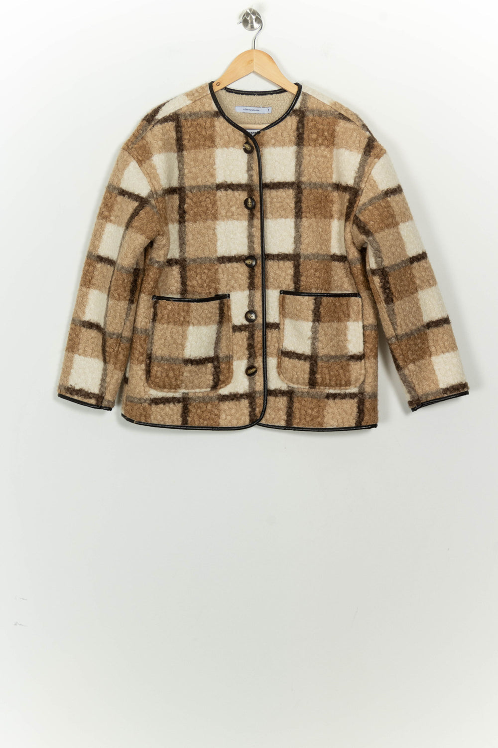 Veste Beige et Écrue - Taille S/36 de la marque La Fée Maraboutée | PARAD124765 - Vendu par Paradigme - Image 2