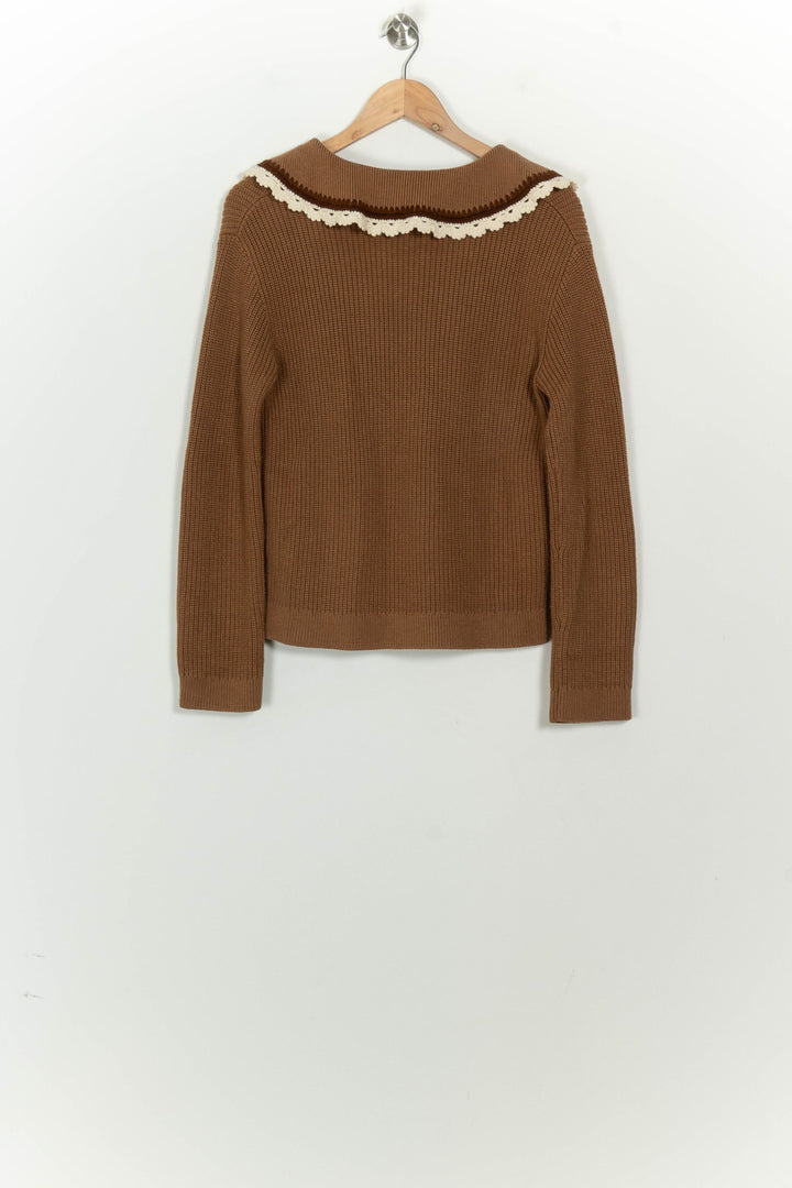 Pull Beige - Taille S/36 de la marque Sézane | PARAD124769 - Vendu par Paradigme - Image 5