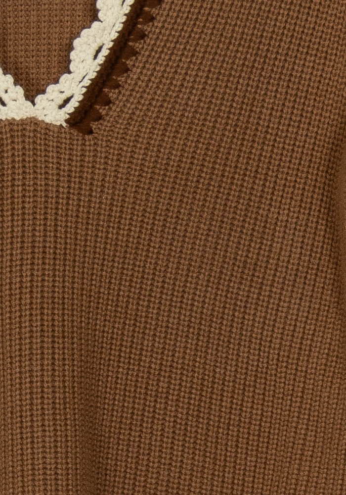 Pull Beige - Taille S/36 de la marque Sézane | PARAD124769 - Vendu par Paradigme - Image 3