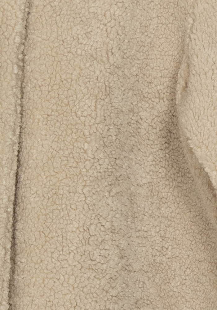 Manteau En Fourrure Synthétique Beige - Taille L/40 de la marque La Fée Maraboutée | PARAD124771 - Vendu par Paradigme - Image 3