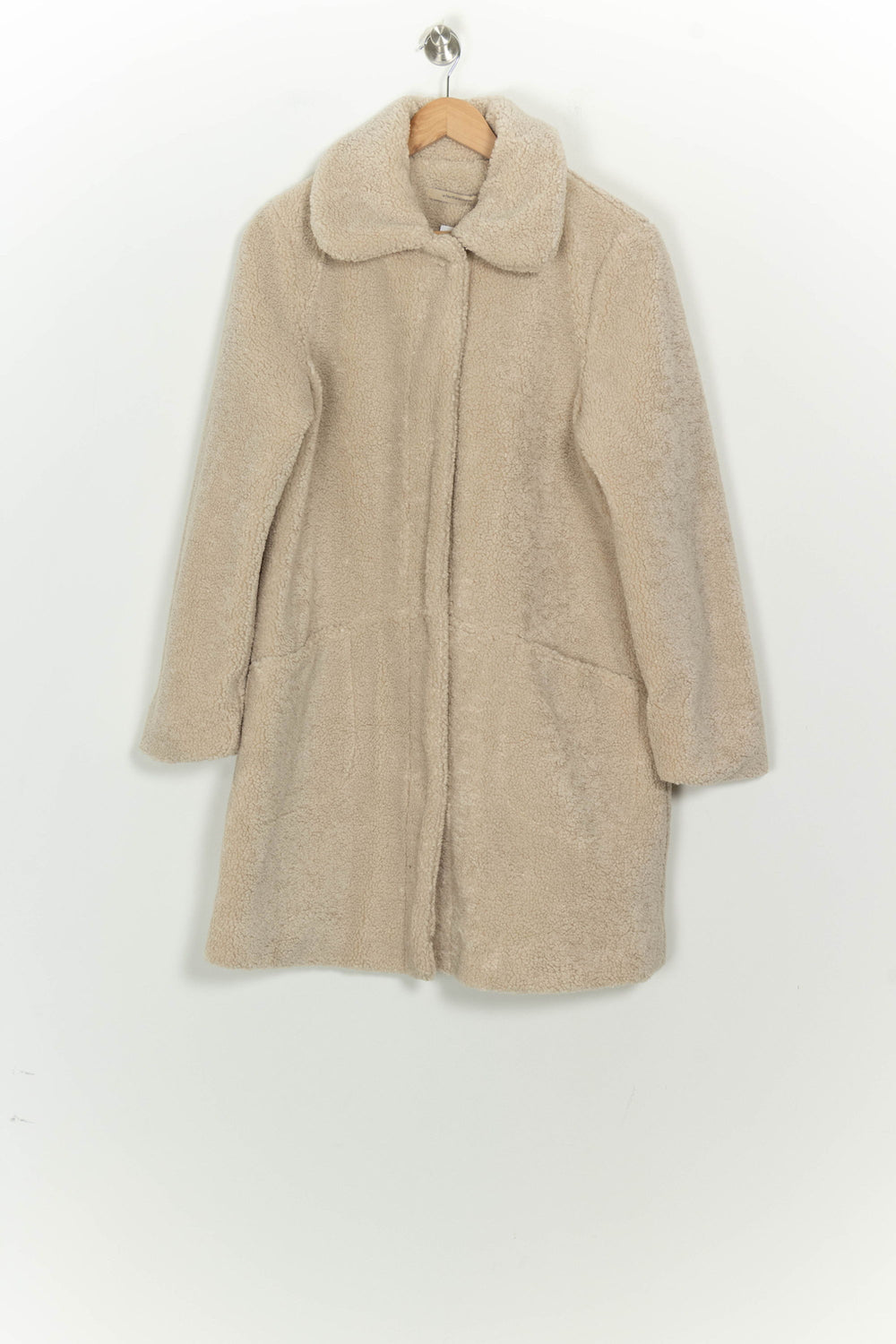 Manteau En Fourrure Synthétique Beige - Taille L/40 de la marque La Fée Maraboutée | PARAD124771 - Vendu par Paradigme - Image 2