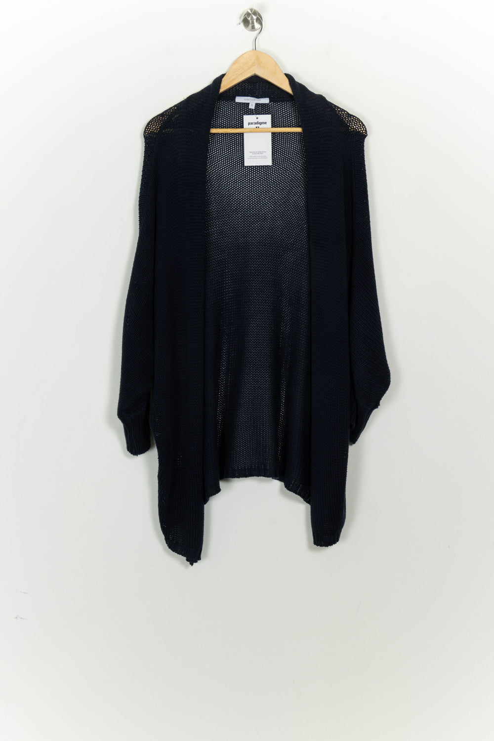 Gilet En Maille Bleu - Taille S/36 de la marque La Fée Maraboutée | PARAD124774 - Vendu par Paradigme - Image 2