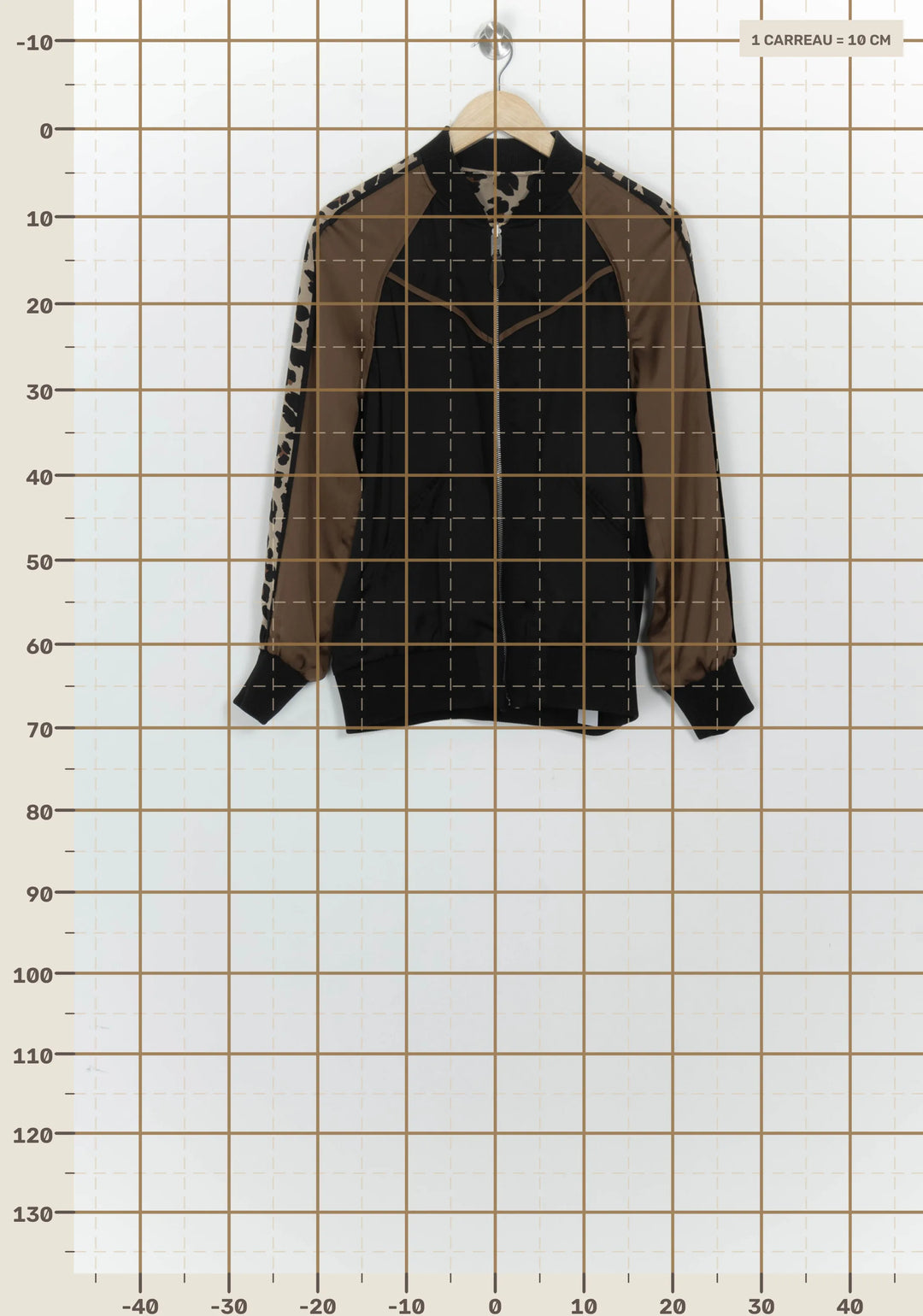 Blouson Noir et Marron - Taille M/38 de la marque Coach | PARAD124777 - Vendu par Paradigme - Image 4