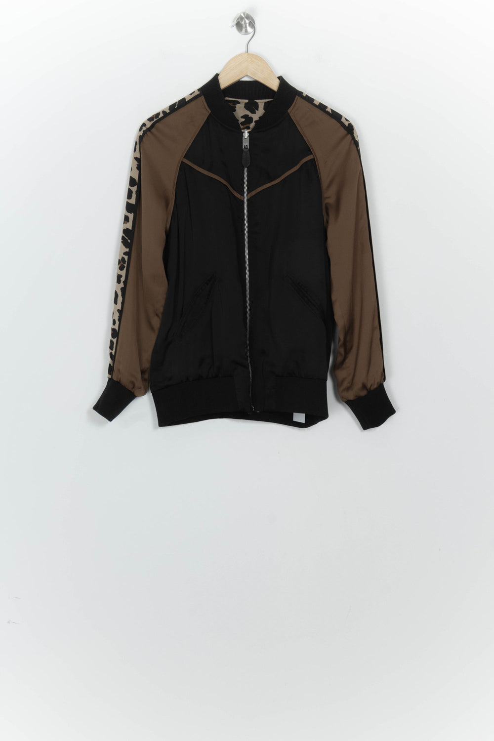 Blouson Noir et Marron - Taille M/38 de la marque Coach | PARAD124777 - Vendu par Paradigme - Image 2