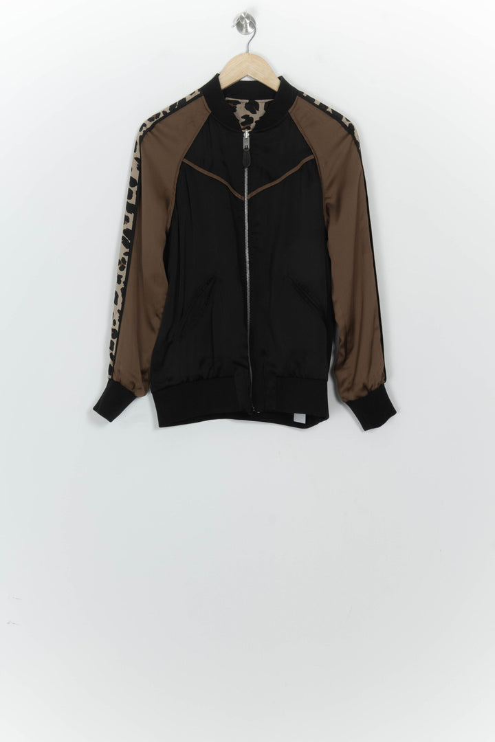 Blouson Noir et Marron - Taille M/38 de la marque Coach | PARAD124777 - Vendu par Paradigme - Image 2