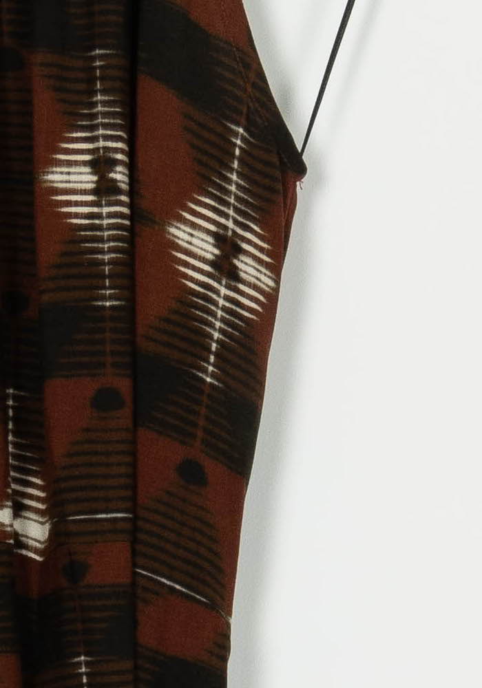 Combinaison Marron et Noir - Taille S/36 de la marque La Fée Maraboutée | PARAD124780 - Vendu par Paradigme - Image 3