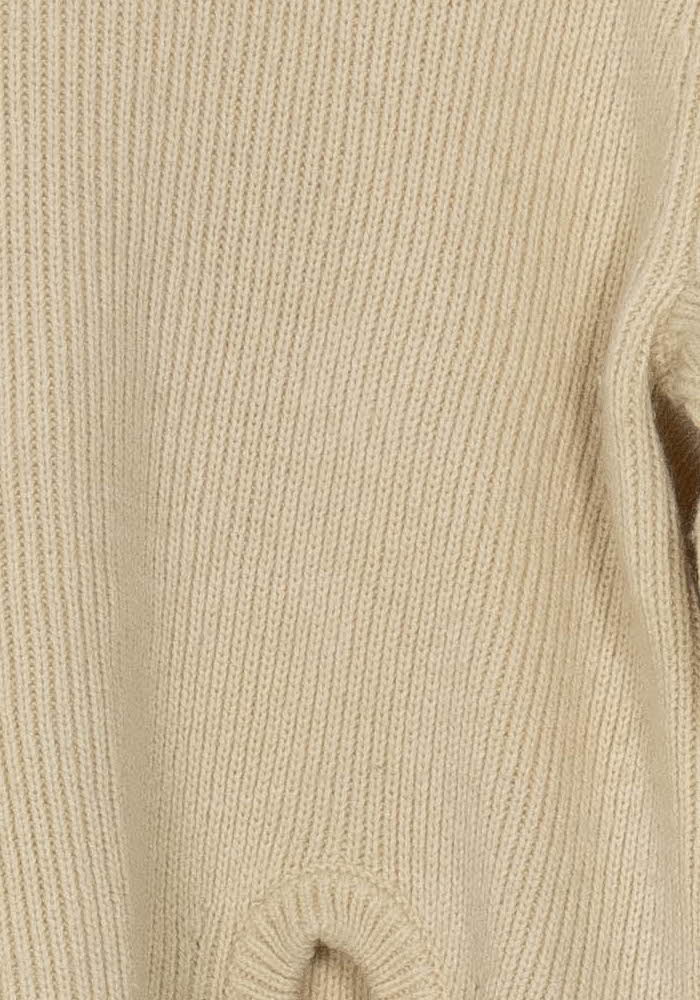 Pull Beige - Taille M/38 de la marque Claudie Pierlot | PARAD124784 - Vendu par Paradigme - Image 3