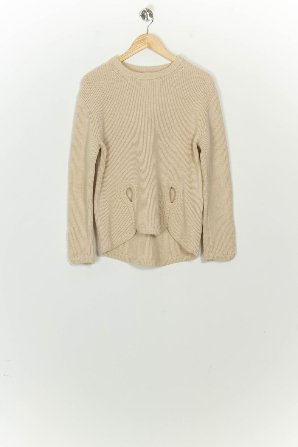 Pull Beige - Taille M/38 de la marque Claudie Pierlot | PARAD124784 - Vendu par Paradigme - Image 2