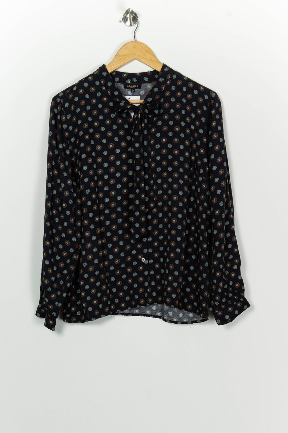 Chemise Bleu Marine - Taille XXL/44 de la marque Caroll | PARAD124787 - Vendu par Paradigme - Image 2