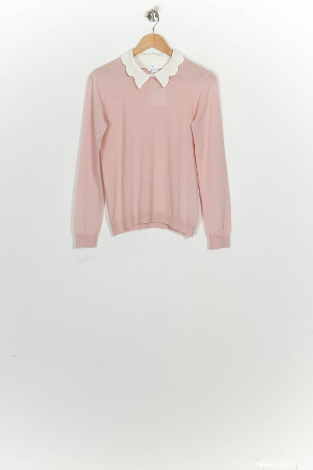 Pull Rose - Taille M/38 de la marque Claudie Pierlot | PARAD124795 - Vendu par Paradigme - Image 2