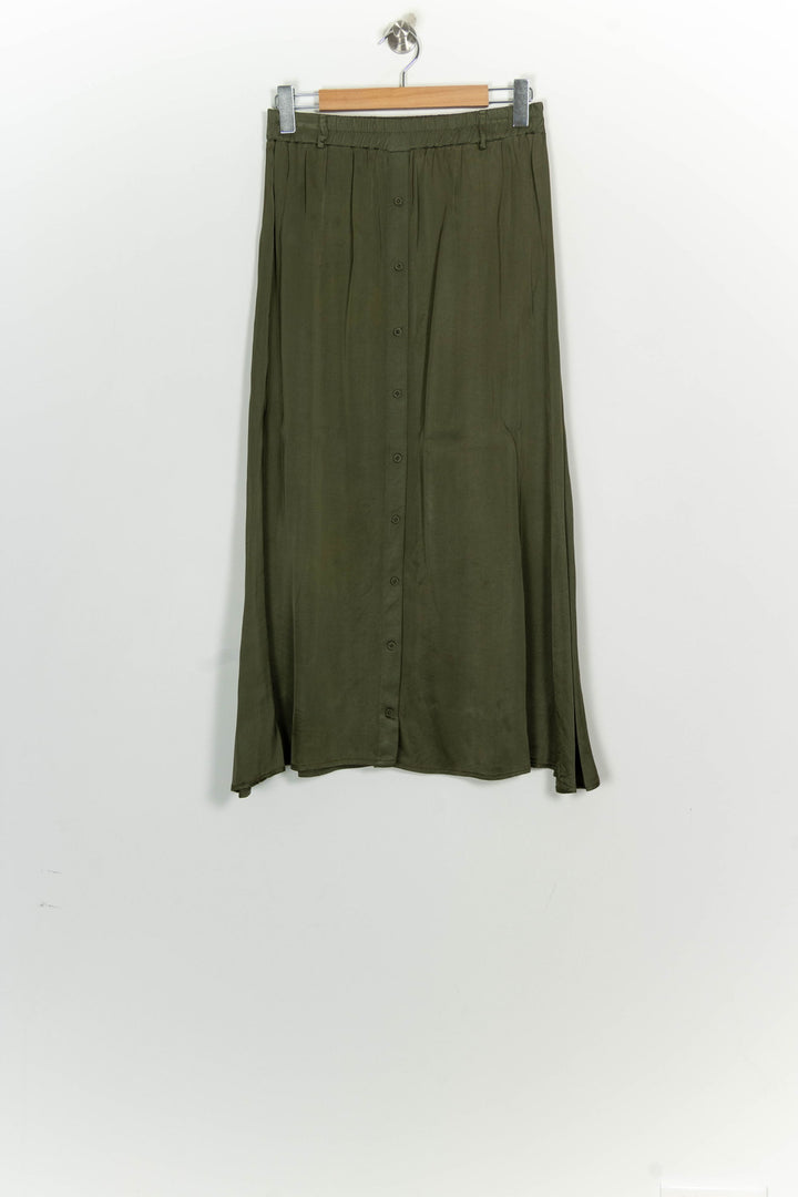 Jupe Longue Verte - Taille M/38 de la marque Humility | PARAD124797 - Vendu par Paradigme - Image 2