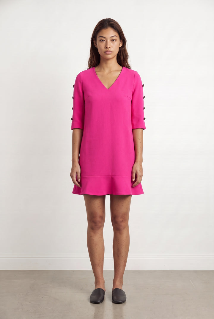 Robe Fuchsia - Taille M/38 de la marque Weill | PARAD124804 - Vendu par Paradigme - Image 1