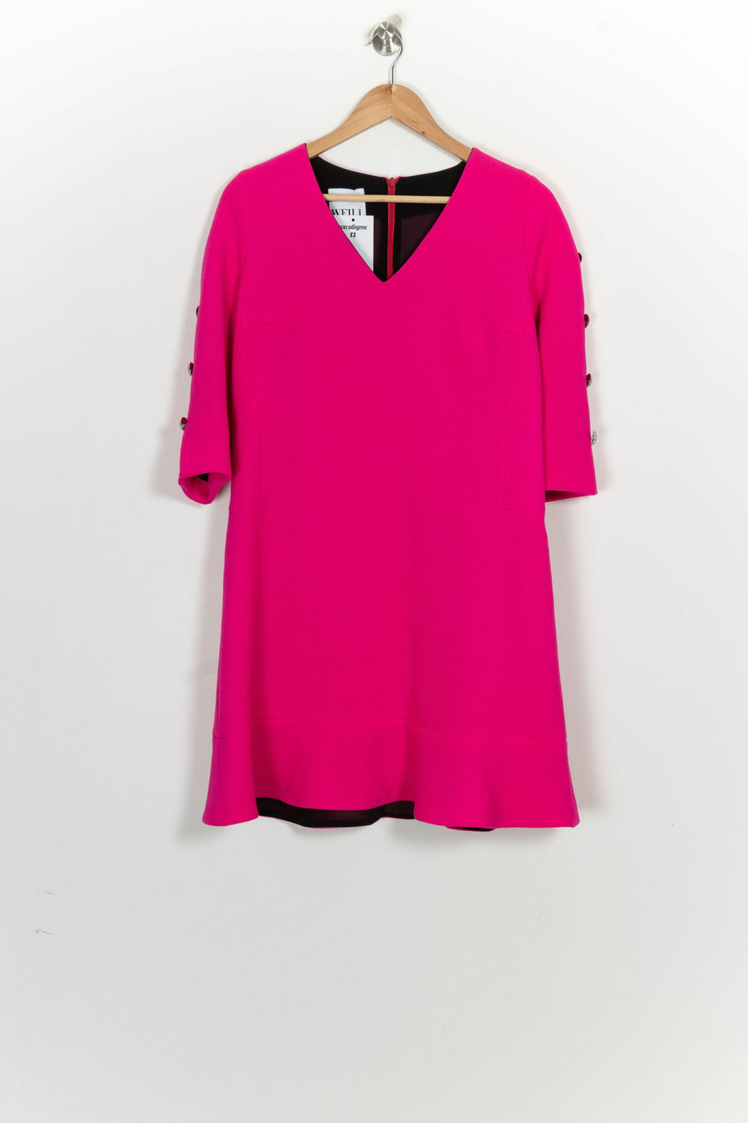 Robe Fuchsia - Taille M/38 de la marque Weill | PARAD124804 - Vendu par Paradigme - Image 2