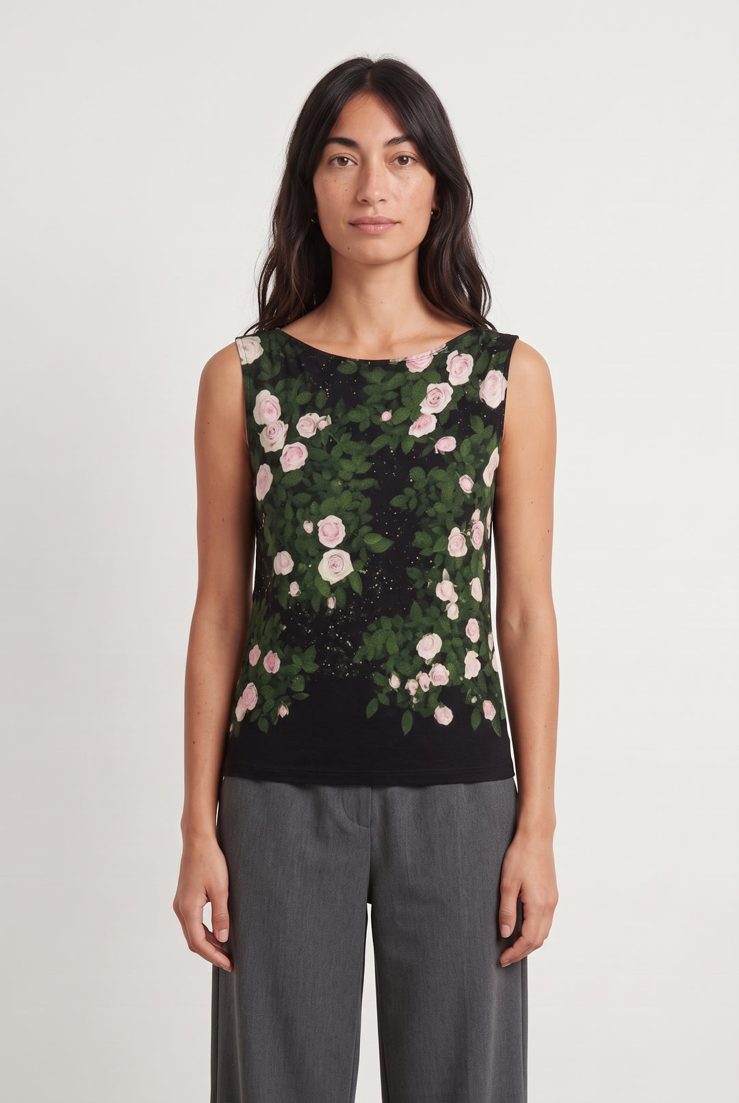 Débardeur Noir et Vert - Taille S/36 de la marque Agnès b. | PARAD124805 - Vendu par Paradigme - Image 1