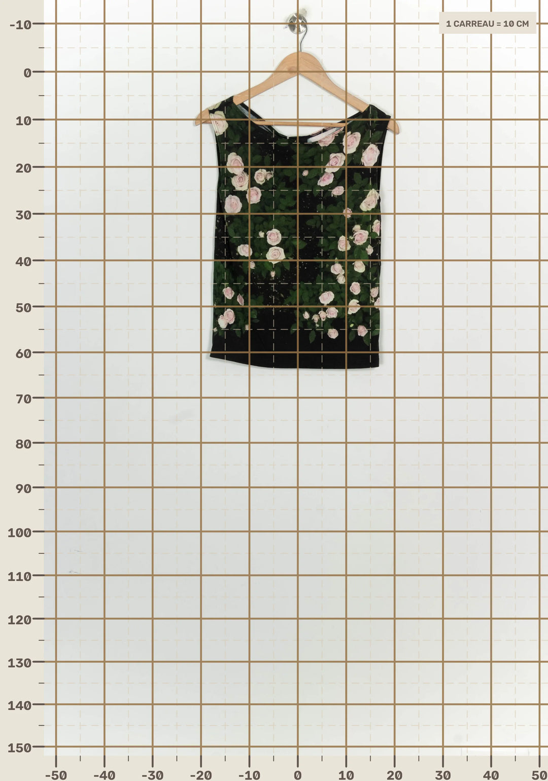 Débardeur Noir et Vert - Taille S/36 de la marque Agnès b. | PARAD124805 - Vendu par Paradigme - Image 4