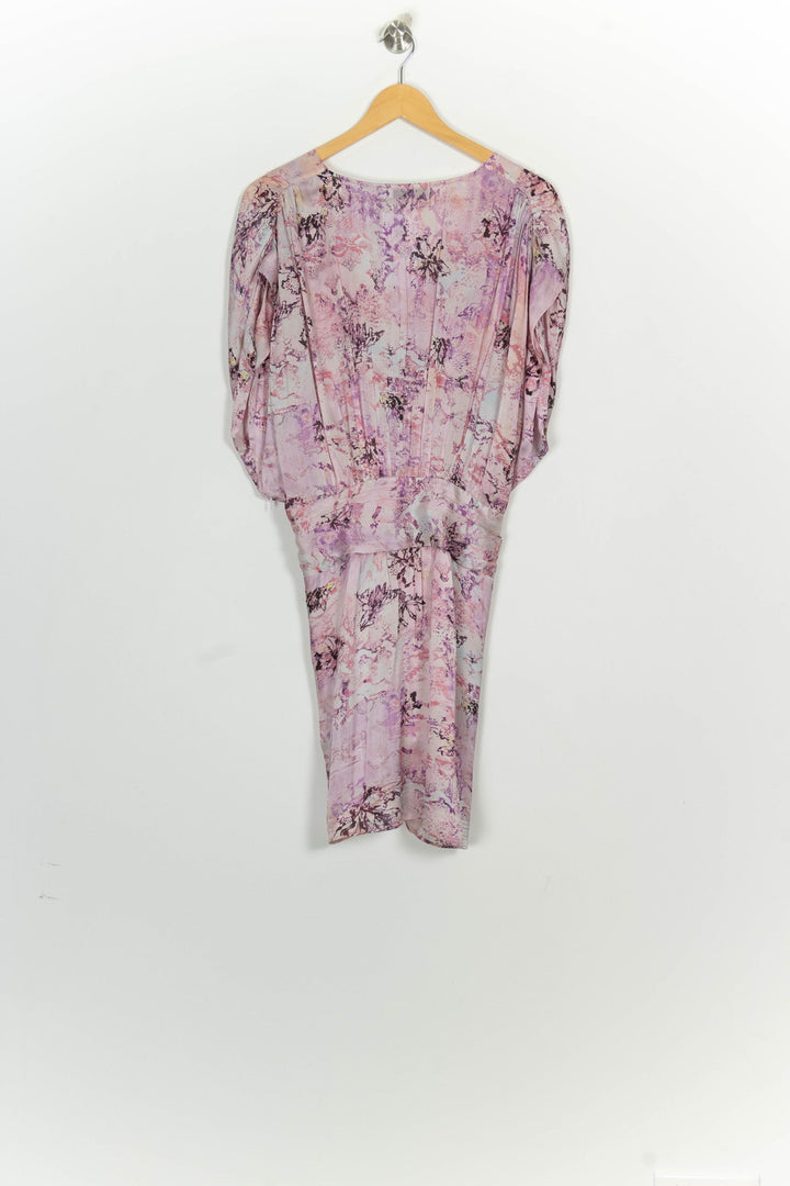Robe Courte Rose - Taille L/40 de la marque IRO | PARAD124808 - Vendu par Paradigme - Image 5