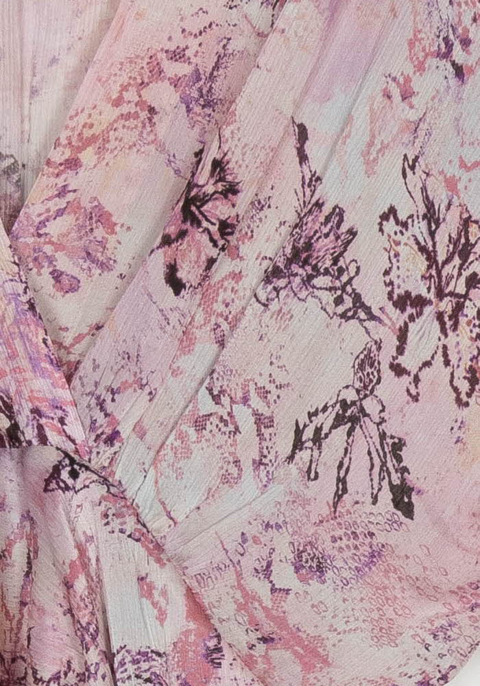 Robe Courte Rose - Taille L/40 de la marque IRO | PARAD124808 - Vendu par Paradigme - Image 3