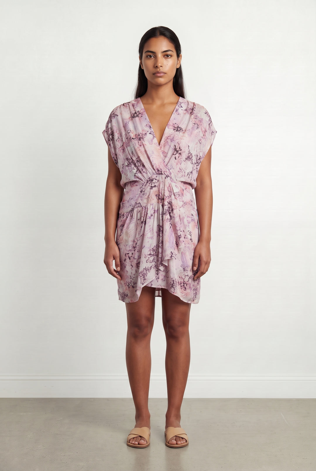 Robe Courte Rose - Taille L/40 de la marque IRO | PARAD124808 - Vendu par Paradigme - Image 1