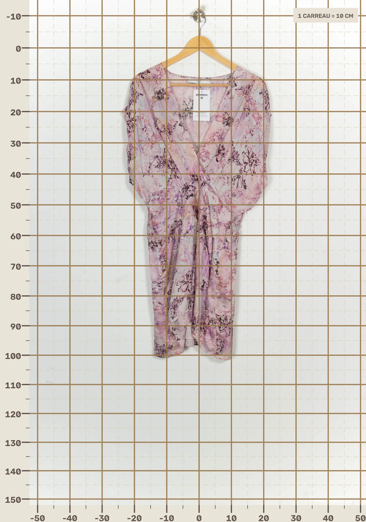 Robe Courte Rose - Taille L/40 de la marque IRO | PARAD124808 - Vendu par Paradigme - Image 4