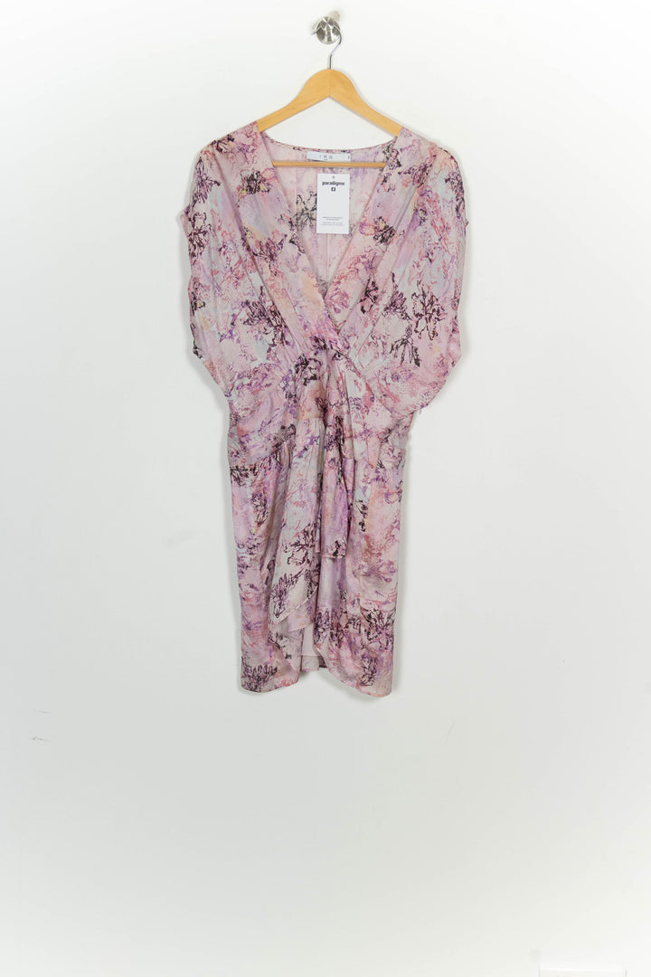 Robe Courte Rose - Taille L/40 de la marque IRO | PARAD124808 - Vendu par Paradigme - Image 2