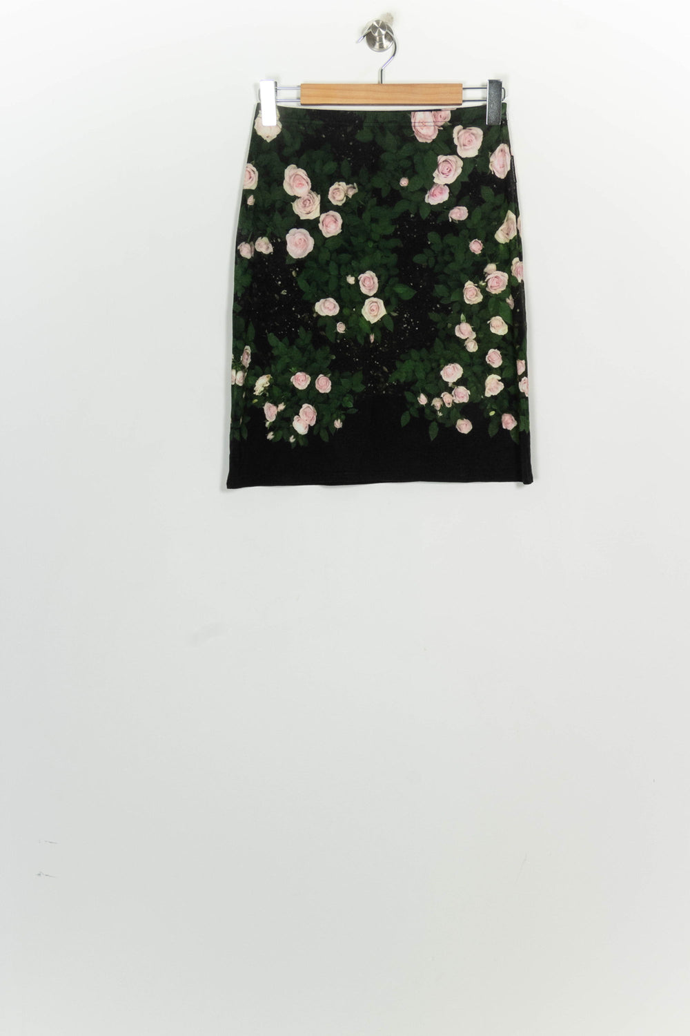 Jupe Midi Noire et Verte - Taille S/36 de la marque Agnès b. | PARAD124809 - Vendu par Paradigme - Image 2