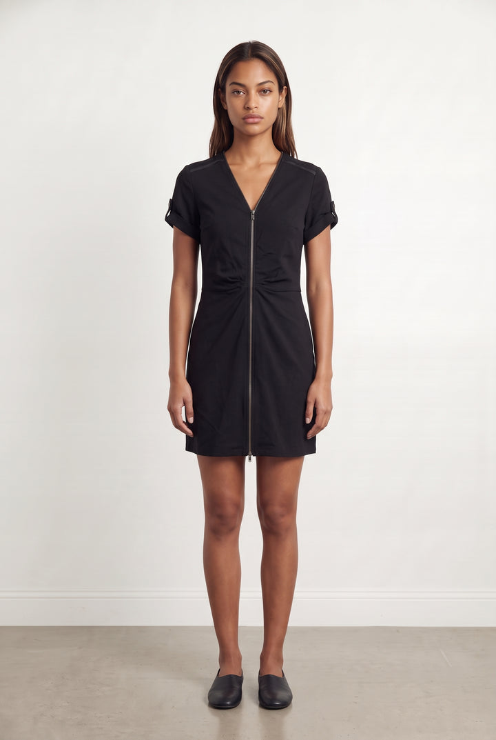 Robe Midi Noire - Taille XS/34 de la marque One Step | PARAD124812 - Vendu par Paradigme - Image 1