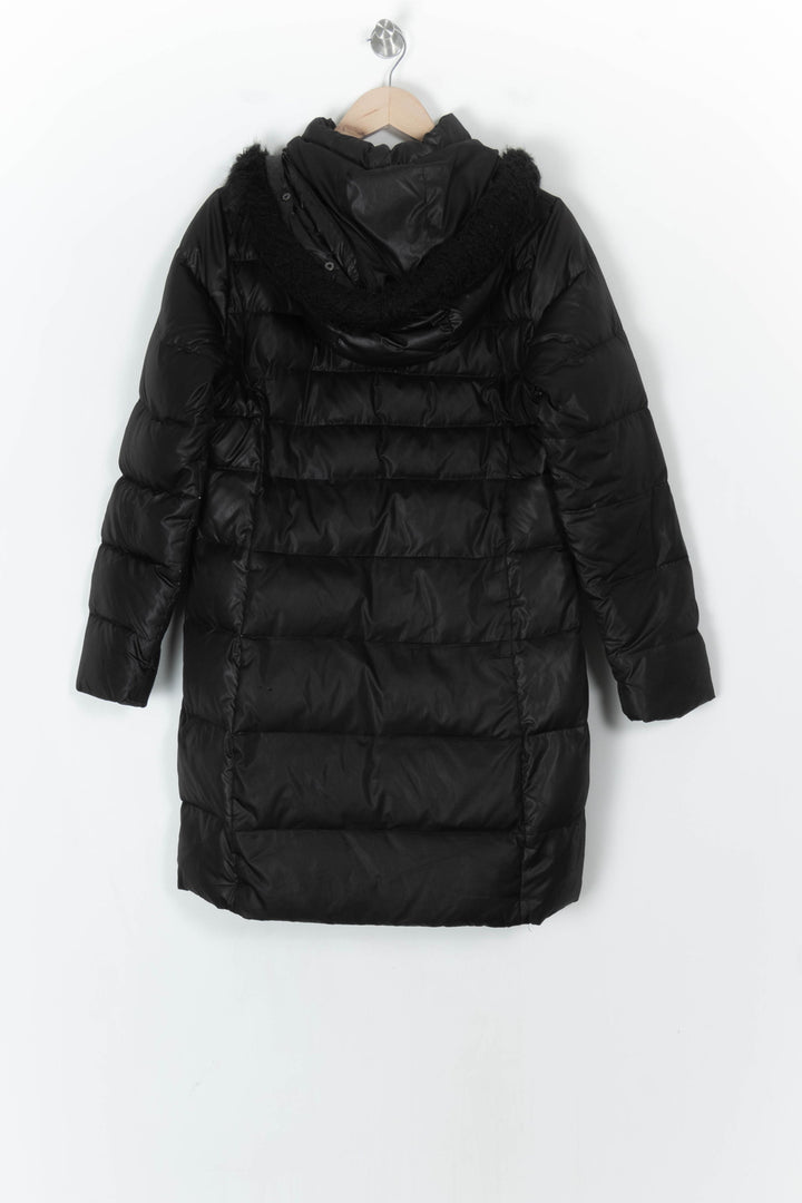 Doudoune Longue Noire - Taille M/38 de la marque Caroll | PARAD124813 - Vendu par Paradigme - Image 5