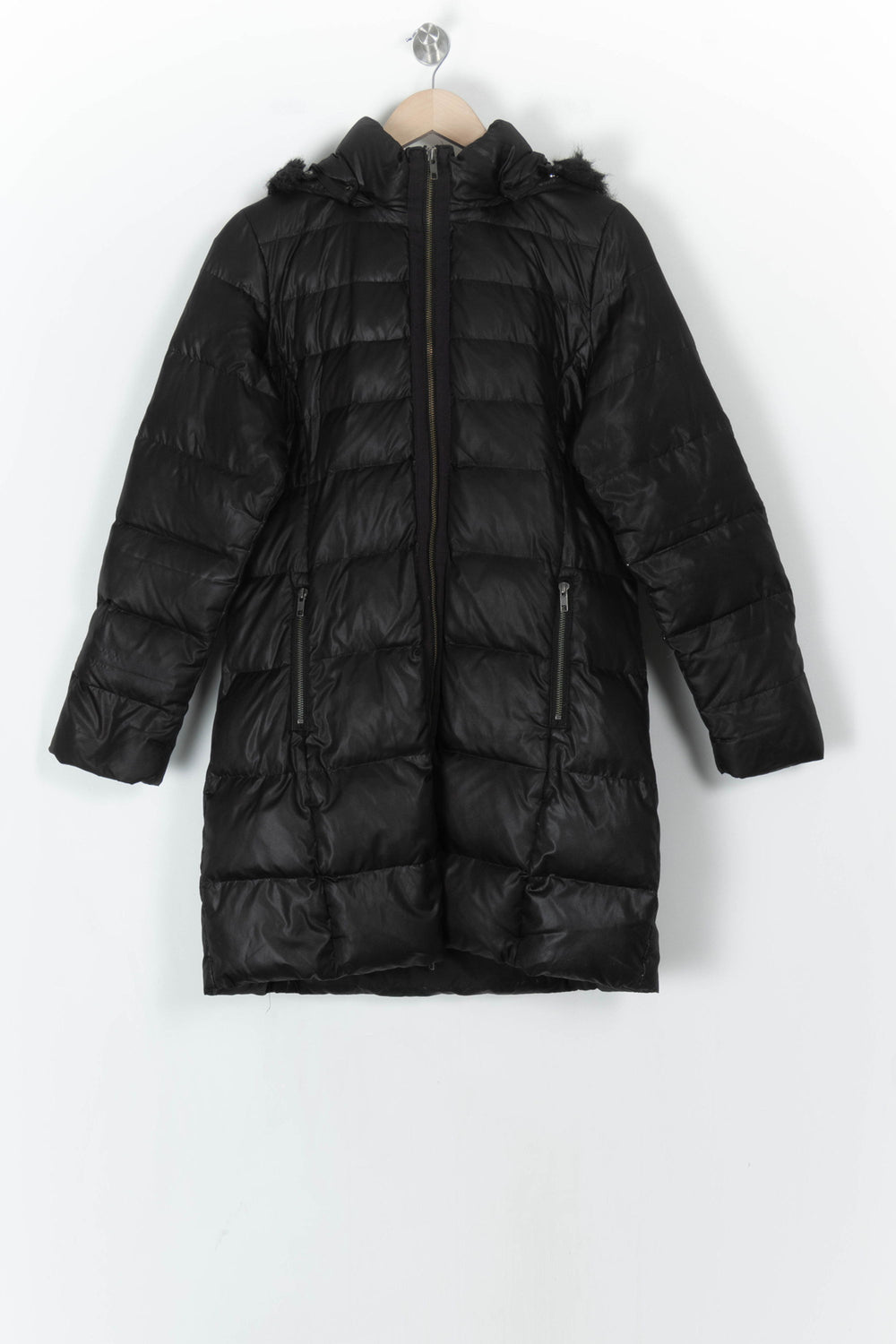Doudoune Longue Noire - Taille M/38 de la marque Caroll | PARAD124813 - Vendu par Paradigme - Image 2