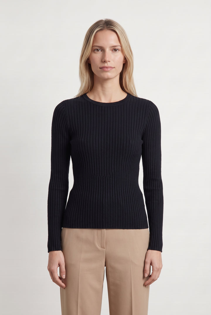 Pull Noir - Taille S/36 de la marque Sézane | PARAD124814 - Vendu par Paradigme - Image 1