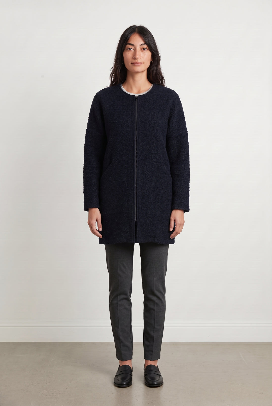 Manteau Bleu - Taille S/36 de la marque La Fée Maraboutée | PARAD124821 - Vendu par Paradigme - Image 1
