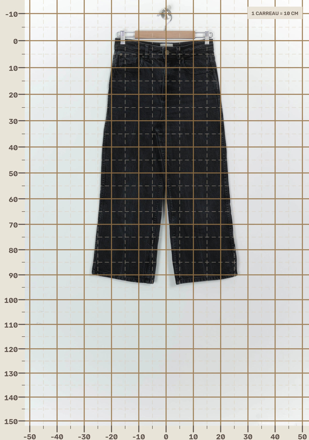 Jean Noir - Taille M/38 de la marque Sézane | PARAD124823 - Vendu par Paradigme - Image 4