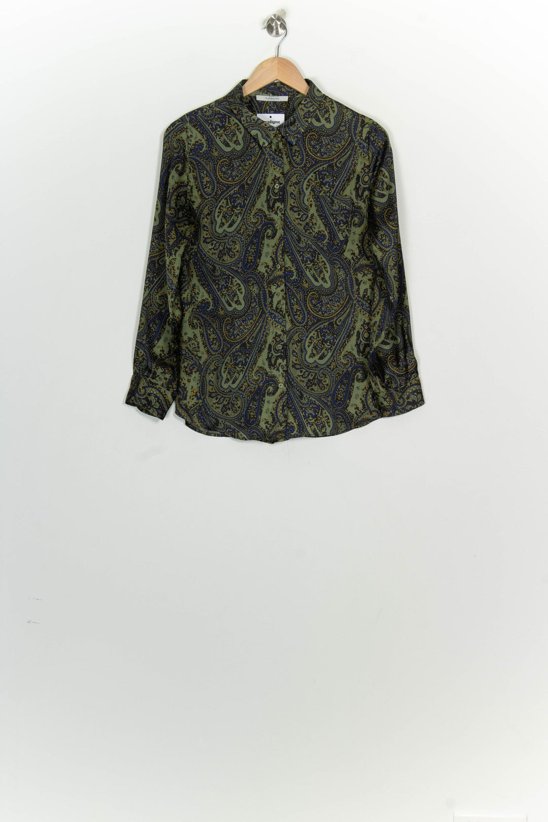 Chemise Bleue et Verte - Taille M/38 de la marque Sud express | PARAD124824 - Vendu par Paradigme - Image 2