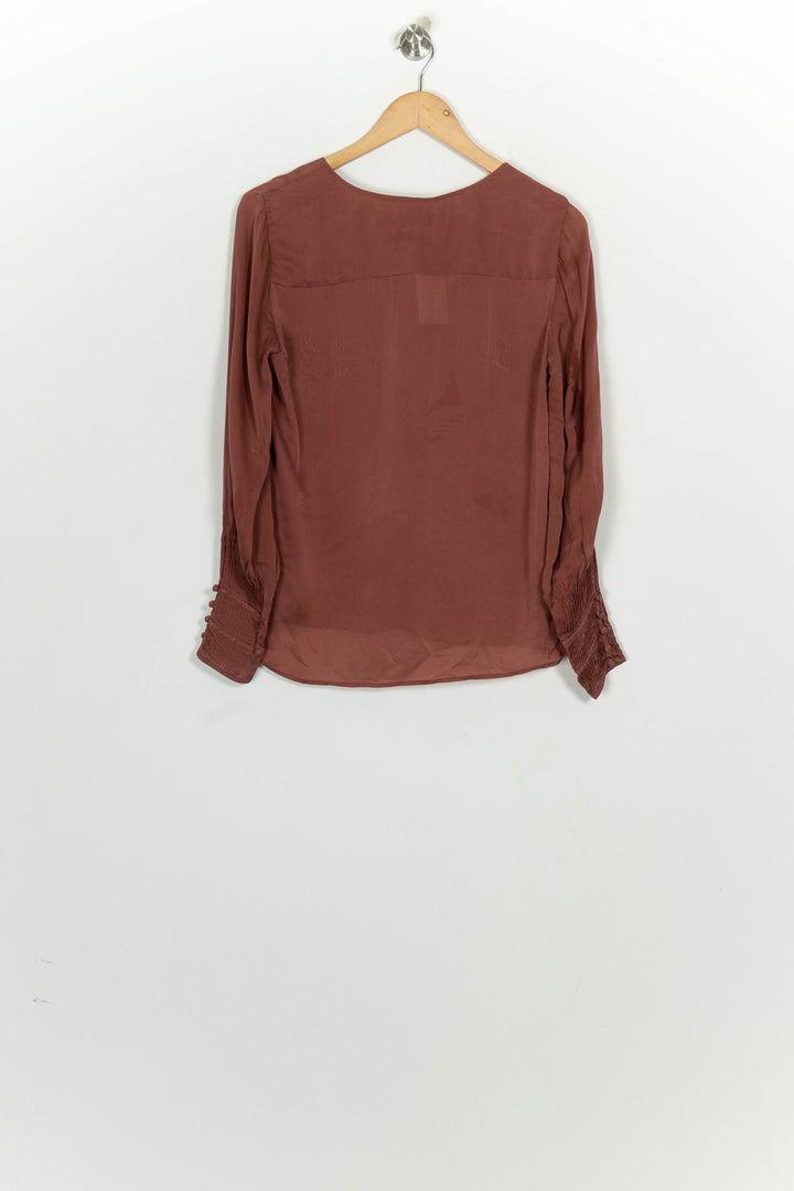 Blouse Rose pâle - Taille S/36 de la marque Maison 123 | PARAD124825 - Vendu par Paradigme - Image 5