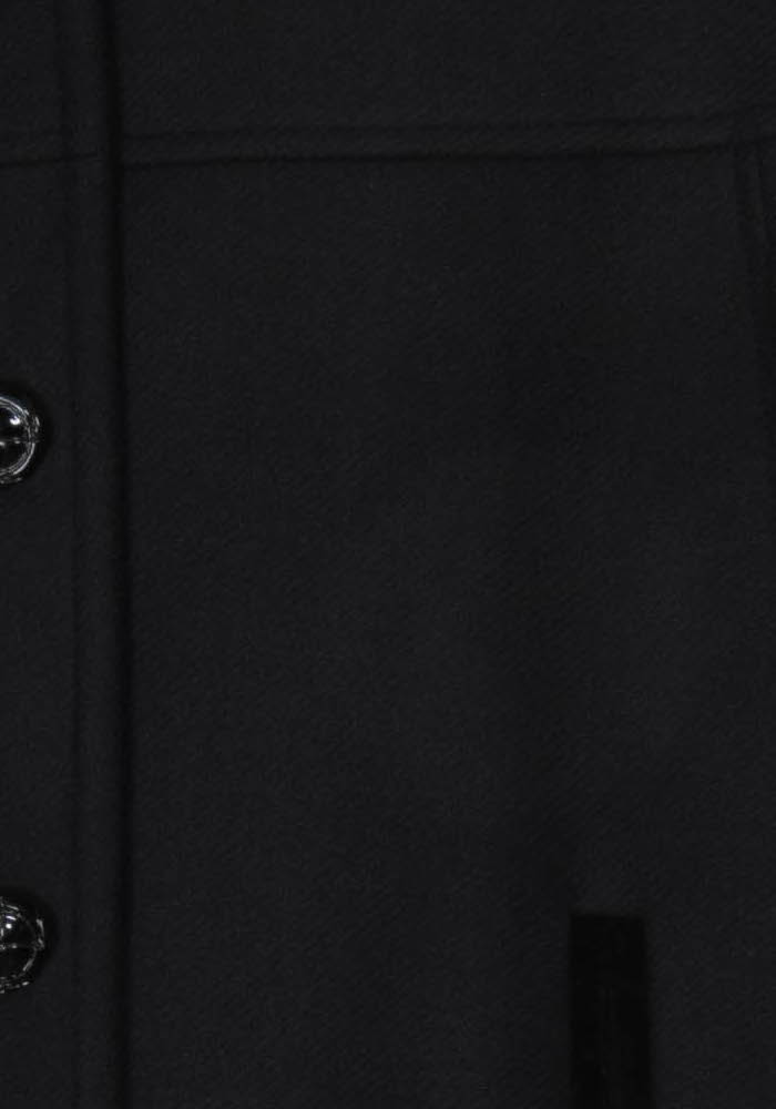 Manteau en Laine Noir - Taille S/36 de la marque Maison 123 | PARAD124828 - Vendu par Paradigme - Image 3