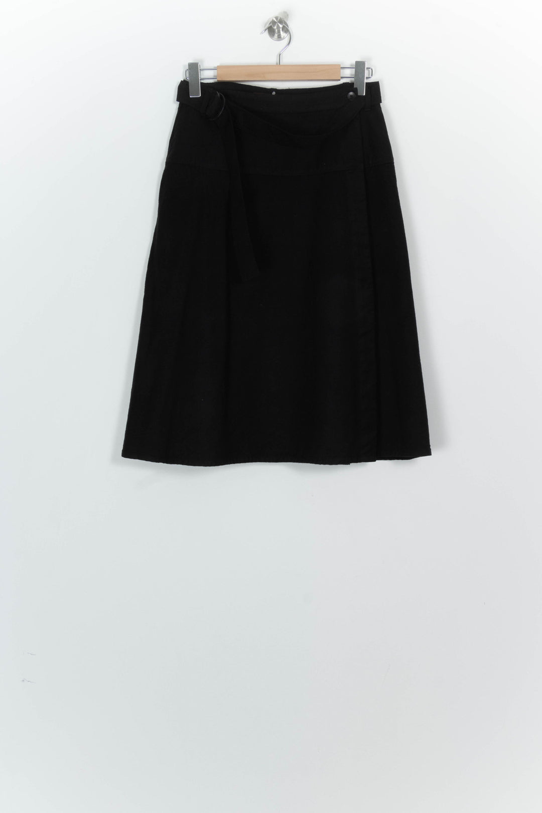 Jupe Portefeuille Noire - Taille L/40 de la marque Comptoir des Cotonniers | PARAD124830 - Vendu par Paradigme - Image 2