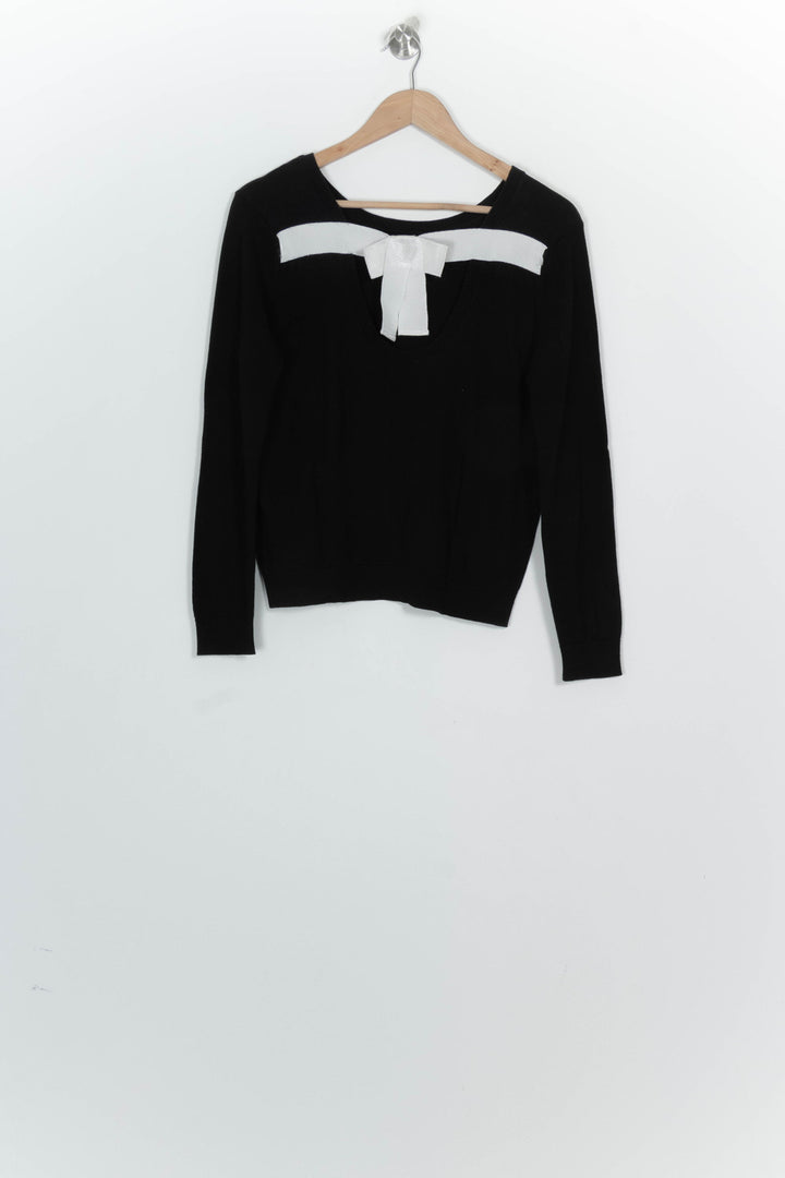 Pull Noir - Taille M/38 de la marque Claudie Pierlot | PARAD124831 - Vendu par Paradigme - Image 5