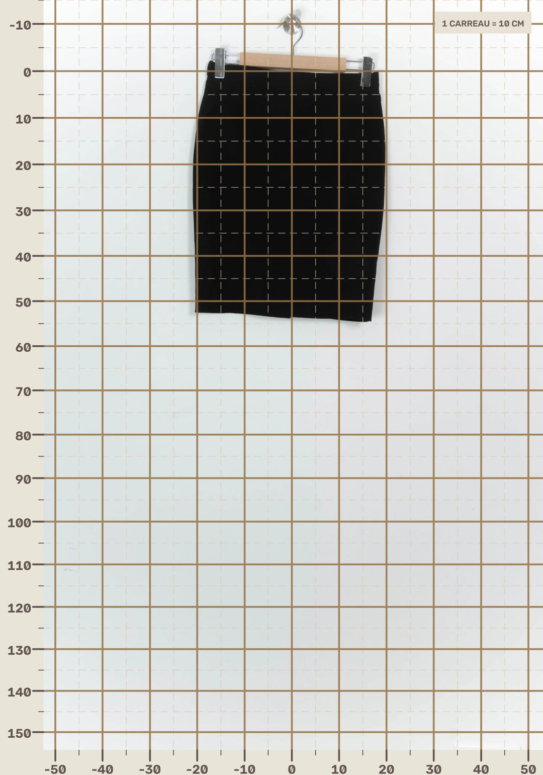 Jupe Midi Noire - Taille M/38 de la marque Caroll | PARAD124839 - Vendu par Paradigme - Image 4