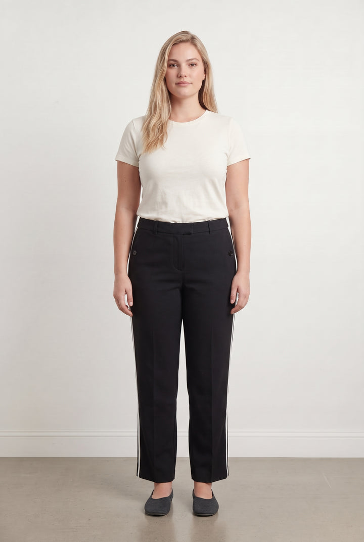 Pantalon Noir - Taille XL/42 de la marque Caroll | PARAD124842 - Vendu par Paradigme - Image 1