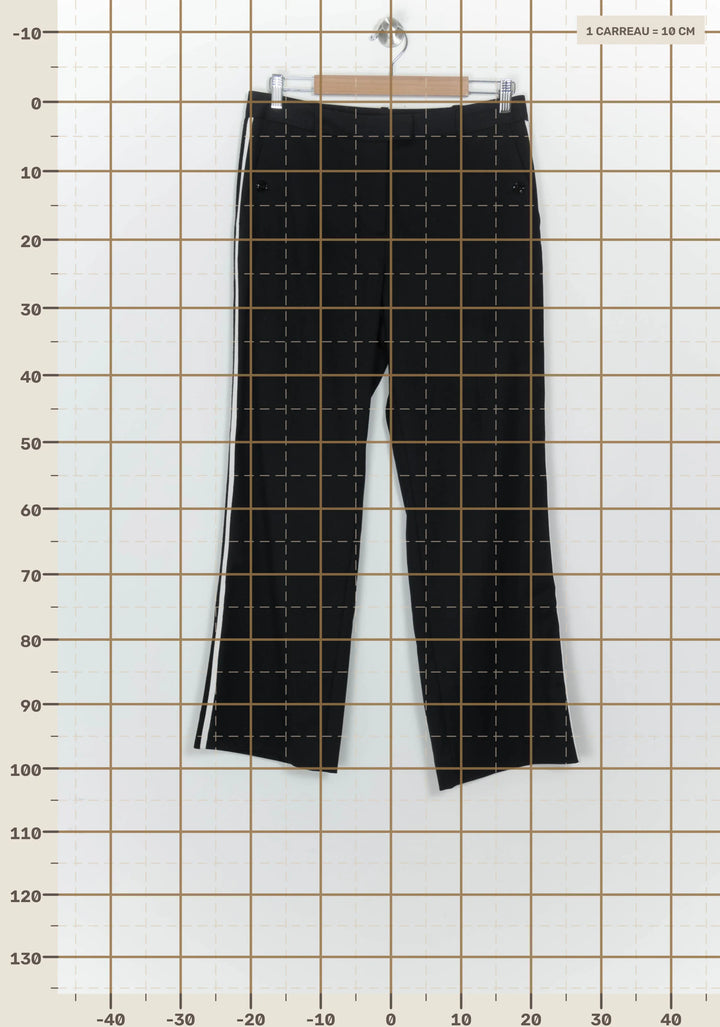 Pantalon Noir - Taille XL/42 de la marque Caroll | PARAD124842 - Vendu par Paradigme - Image 4