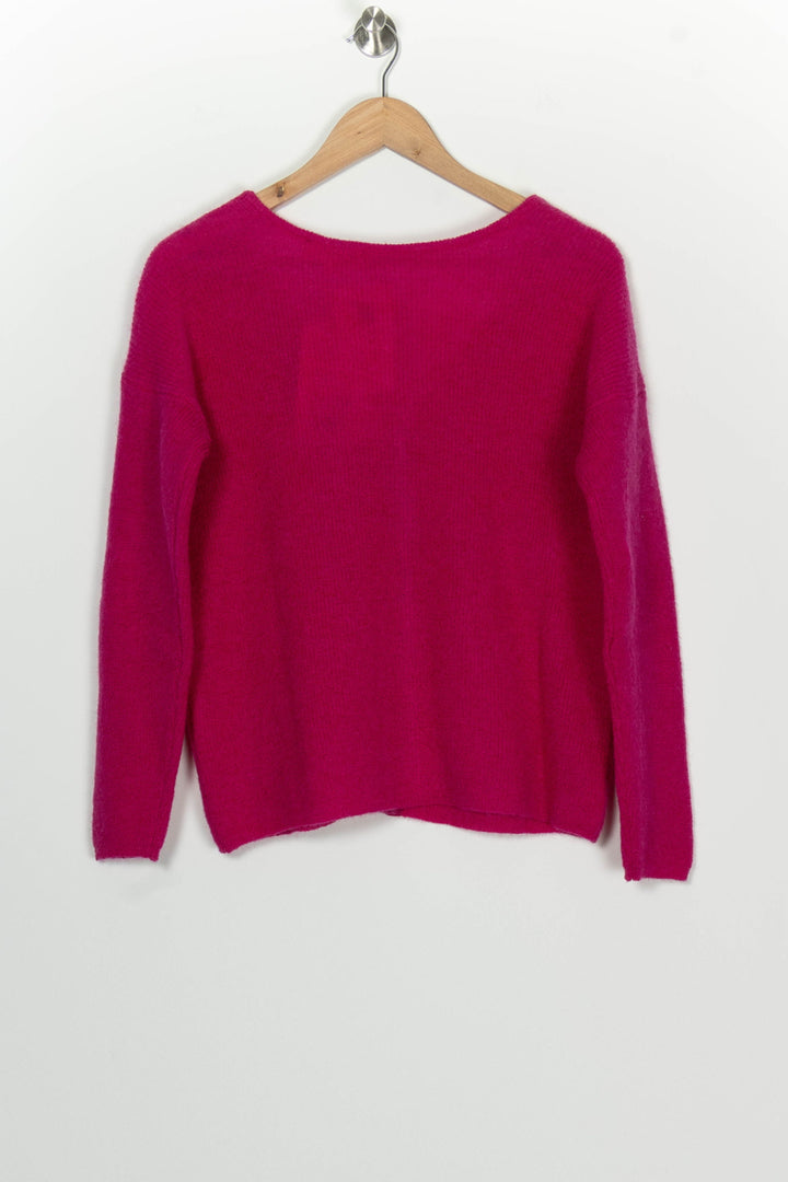 Gilet Rose fuchsia - Taille S/36 de la marque Sézane | PARAD124851 - Vendu par Paradigme - Image 5