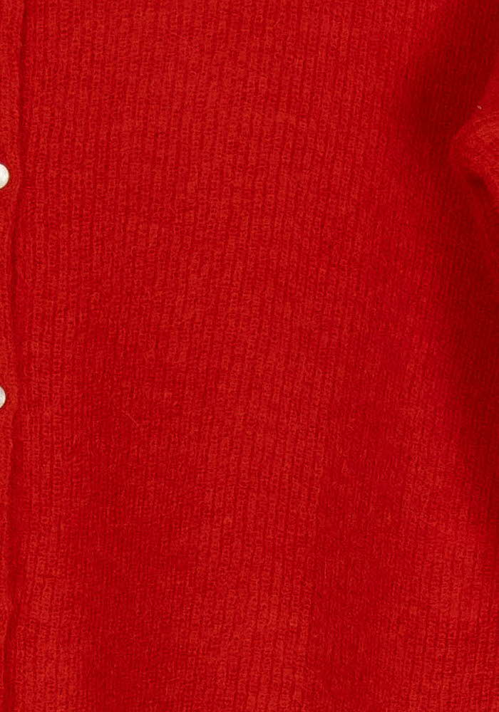 Cardigan Rouge - Taille S/36 de la marque Sézane | PARAD124852 - Vendu par Paradigme - Image 3