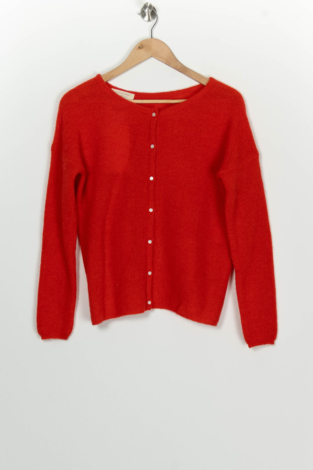Cardigan Rouge - Taille S/36 de la marque Sézane | PARAD124852 - Vendu par Paradigme - Image 2