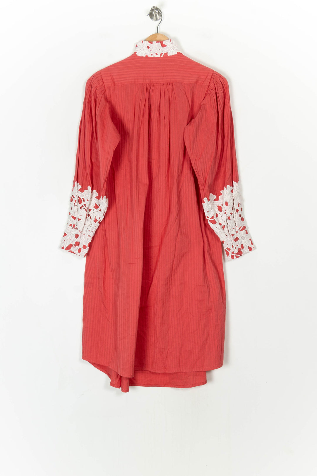 Robe Midi Rose - Taille XS/34 de la marque Valentine Gauthier | PARAD124865 - Vendu par Paradigme - Image 5