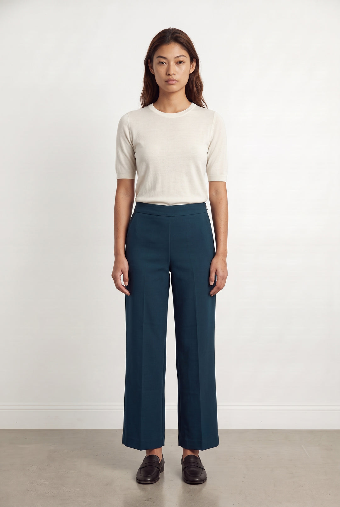 Pantalon large Bleu marine - Taille S/36 de la marque Valentine Gauthier | PARAD124868 - Vendu par Paradigme - Image 1