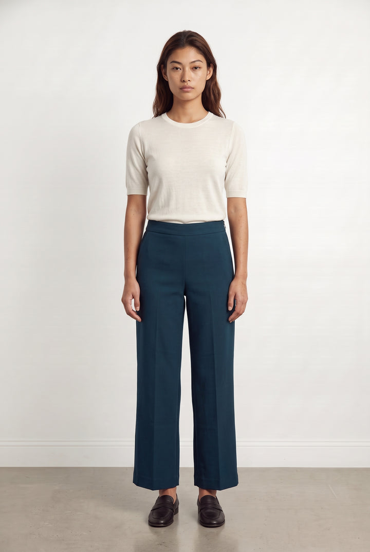 Pantalon large Bleu marine - Taille S/36 de la marque Valentine Gauthier | PARAD124868 - Vendu par Paradigme - Image 1