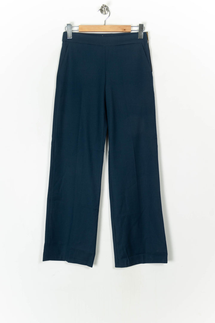 Pantalon large Bleu marine - Taille S/36 de la marque Valentine Gauthier | PARAD124868 - Vendu par Paradigme - Image 2