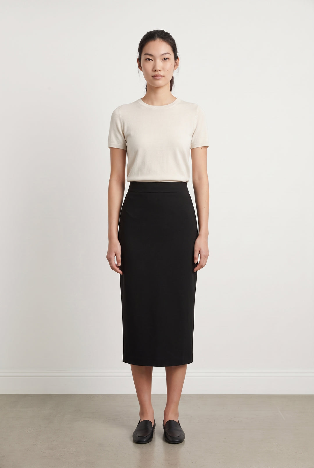 Jupe Midi Noire - Taille XS/34 de la marque Valentine Gauthier | PARAD124870 - Vendu par Paradigme - Image 1