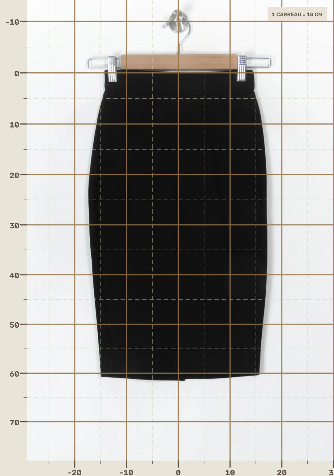 Jupe Midi Noire - Taille XS/34 de la marque Valentine Gauthier | PARAD124870 - Vendu par Paradigme - Image 4