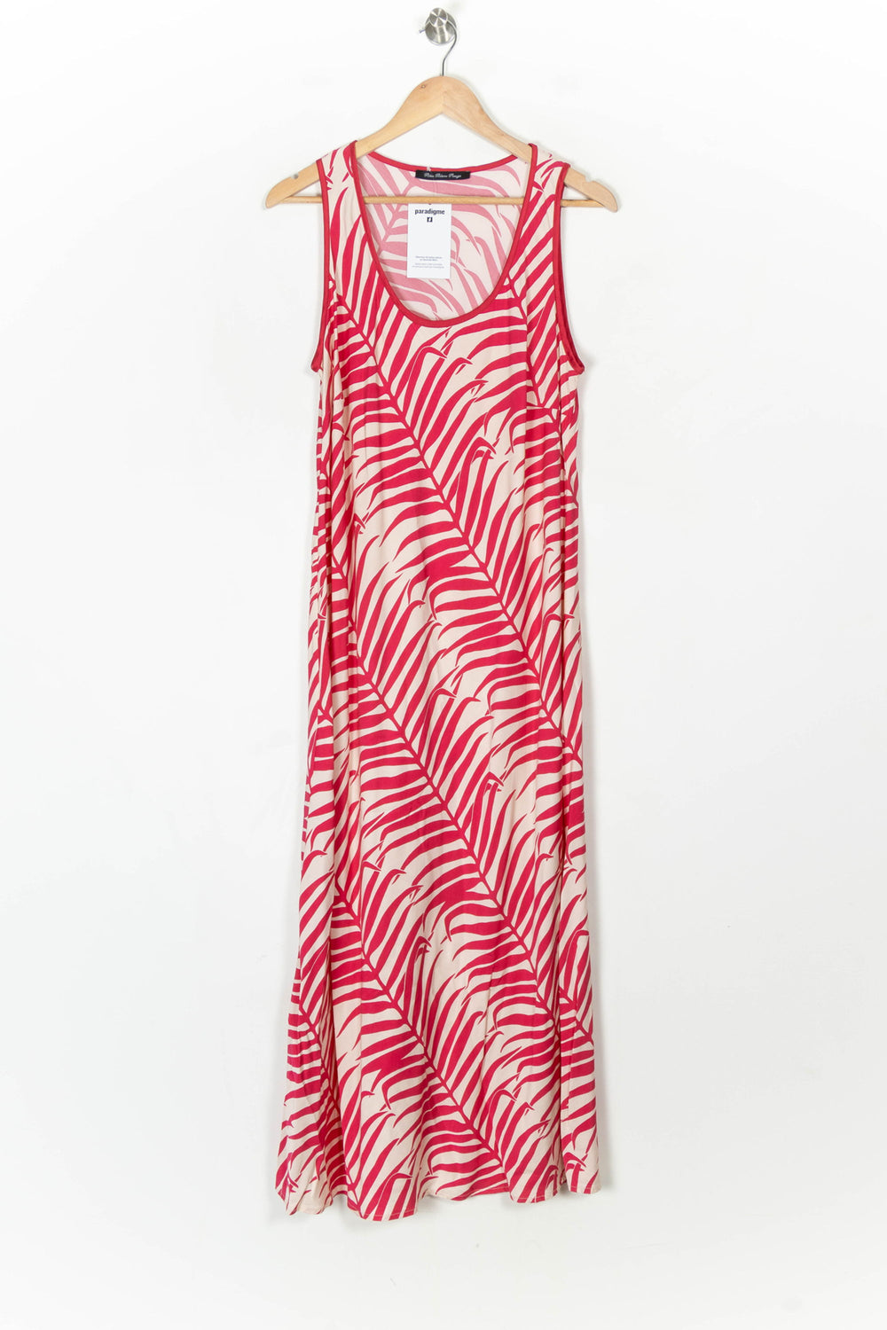 Robe Longue Rose et Beige - Taille XXL/44 de la marque Bleu Blanc Rouge | PARAD124874 - Vendu par Paradigme - Image 2